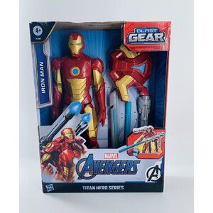 Marvel Avengers Titan Hero Series Bunker Buster Iron Man 12"‎ Action Figure NEW